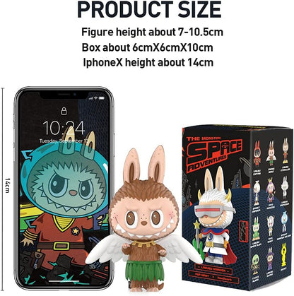 LABUBU Space Adventure Series 12PC Blind Box Toy Box Bulk Popular Collectible Random Art Toy Hot Toys Cute Figure Creative Gift, for Christmas Birthday Party Holiday